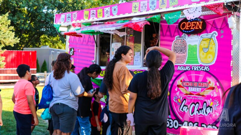 EA families line up for a delicious treat