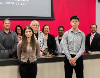 EAHS Seniors Sworn in as Student Board Members