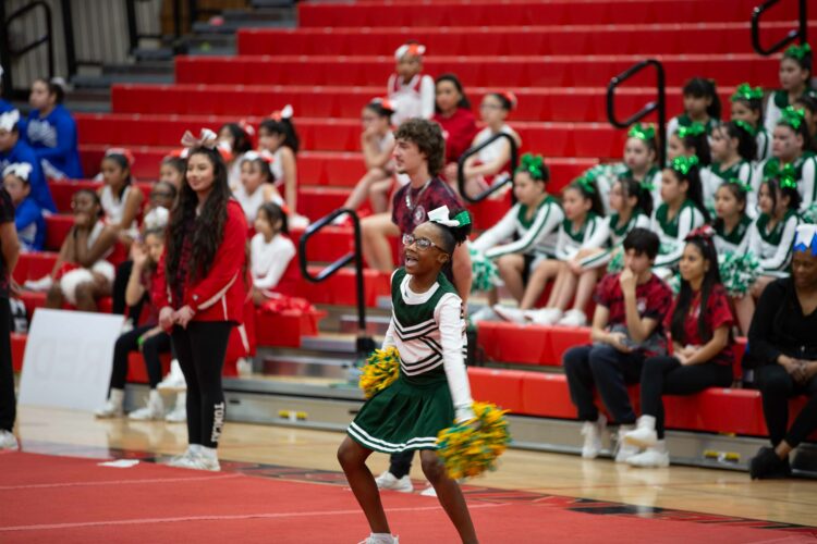 Johnson Elementary Cheer team