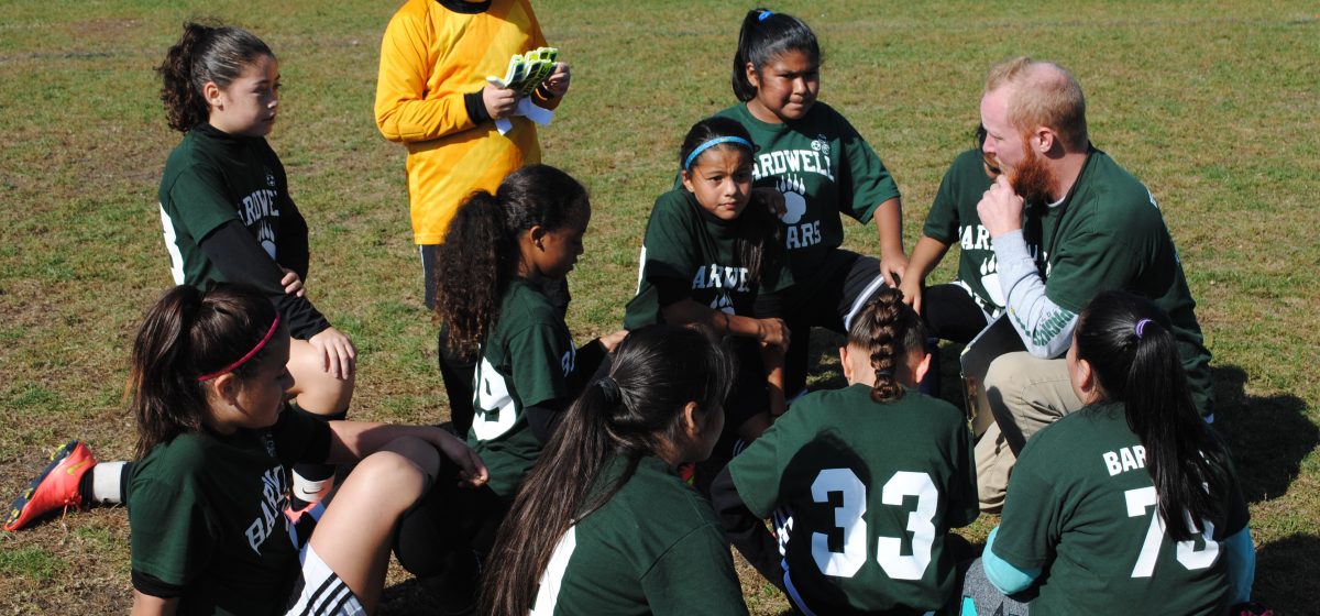 Bardwell Elementary Soccer season kicks into gear