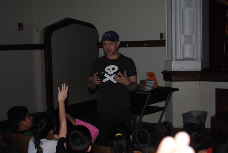 Author Geoff Rodkey answers student questions