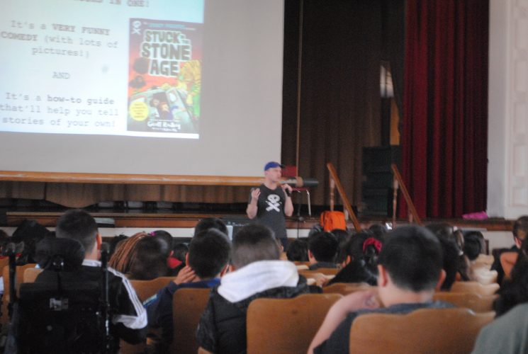 Rodkey discusses the process of being a writer and how he wrote his new book, Stuck in the Stone Age. 