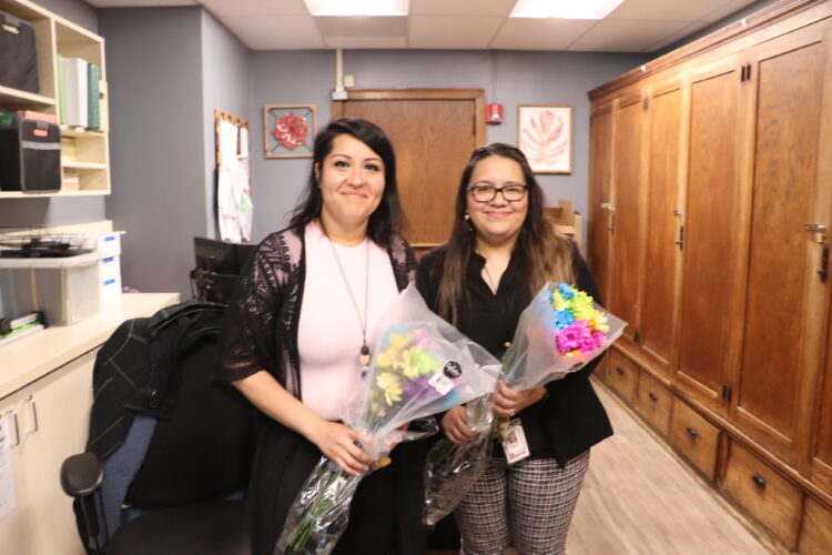 Maria Zamudio and Lisette Espino