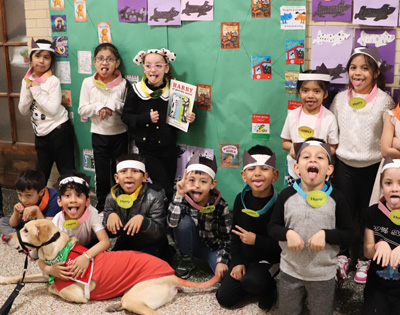 Students complete dog-themed book tournament