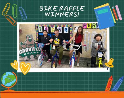 Reading Challenge and Bike Raffle Winners