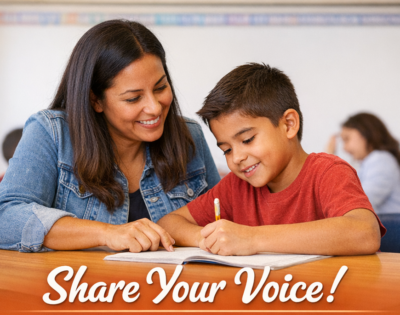 Take the Illinois 5Essentials Parent Survey